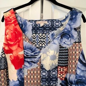 Established 1962 brand dress; size 16; never worn but no no tags; floral dress